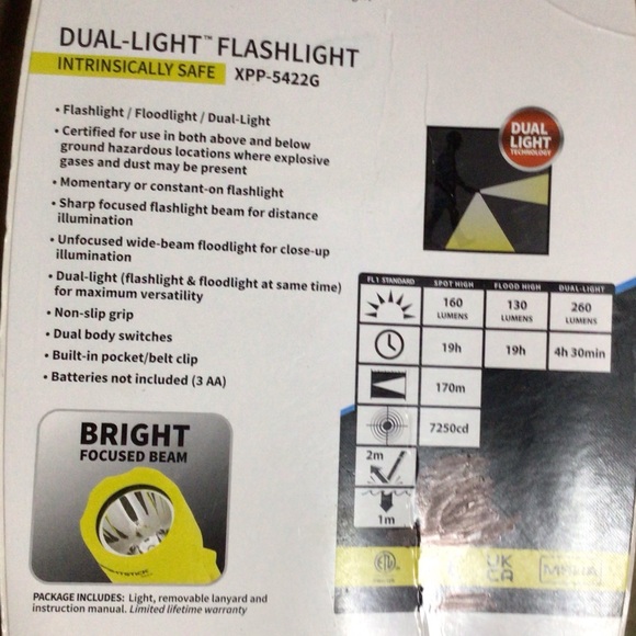 Emergency portable flashlight! Be ready for power outage for any reason!!! - Picture 2 of 7